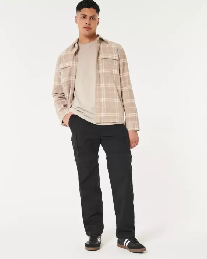 Gerade Zip-Off-Cargohose Gerade Zip-Off-Cargohose