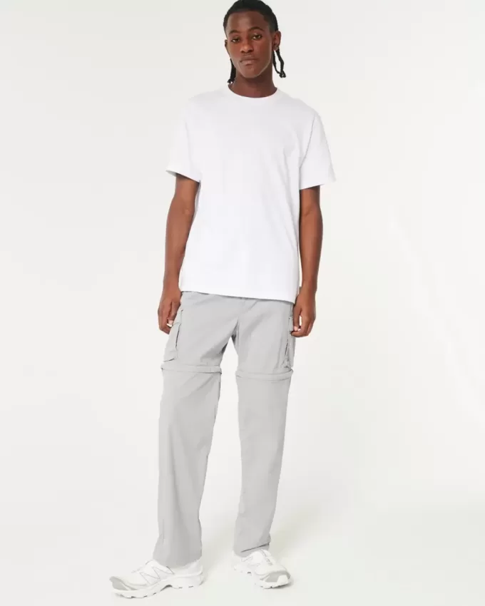 Gerade Zip-Off-Cargohose Gerade Zip-Off-Cargohose
