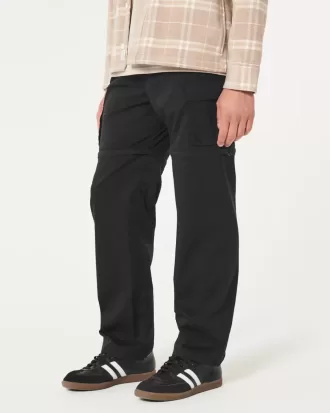 Gerade Zip-Off-Cargohose