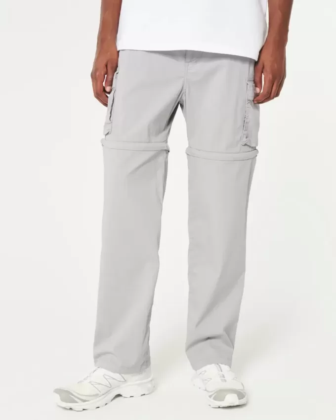 Gerade Zip-Off-Cargohose Gerade Zip-Off-Cargohose