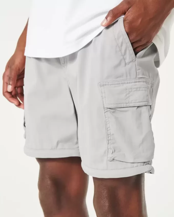 Gerade Zip-Off-Cargohose Gerade Zip-Off-Cargohose