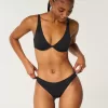 Geripptes Bikinihöschen