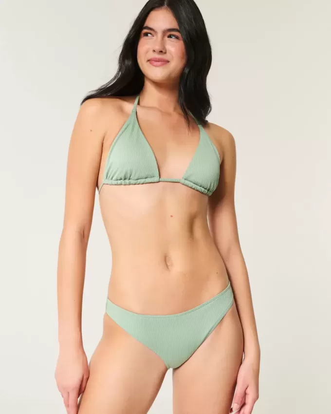 Geripptes Bikinihöschen Geripptes Bikinihöschen