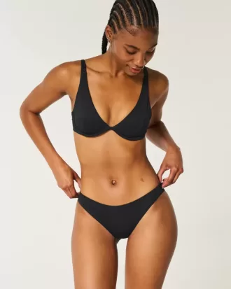 Geripptes Bikinihöschen