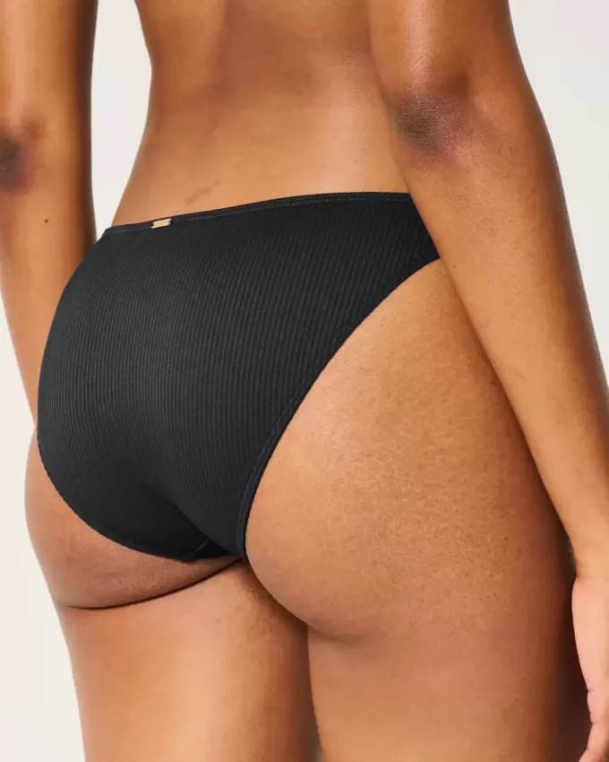 Geripptes Bikinihöschen