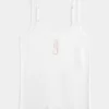 Geripptes Camisole mit Seepferdchen-Grafik