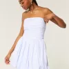 Gerüschtes Bubble-Skort-Kleid