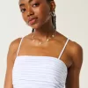 Gerüschtes Bubble-Skort-Kleid