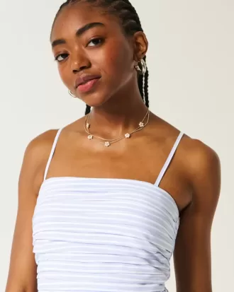 Gerüschtes Bubble-Skort-Kleid