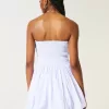 Gerüschtes Bubble-Skort-Kleid
