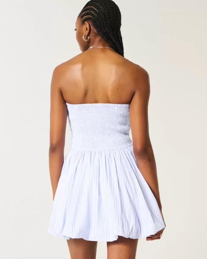 Gerüschtes Bubble-Skort-Kleid