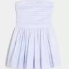Gerüschtes Bubble-Skort-Kleid