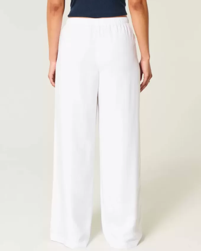 Gestreifte Baggy-Schlupfhose