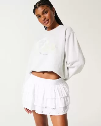 Gestufter Mini-Skort