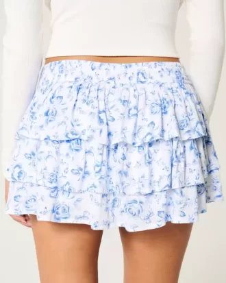 Gestufter Mini-Skort