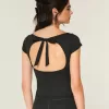 Gilly Hicks Active Ballettoberteil mit Bindeband hinten