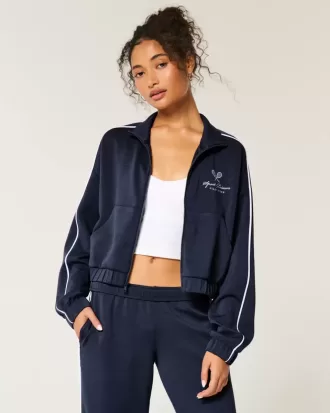 Gilly Hicks Active Cooldown Crop Trainingsjacke