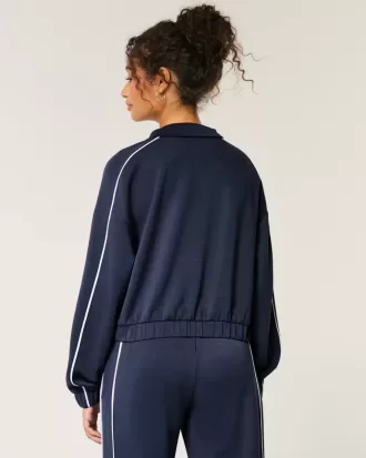 Gilly Hicks Active Cooldown Crop Trainingsjacke