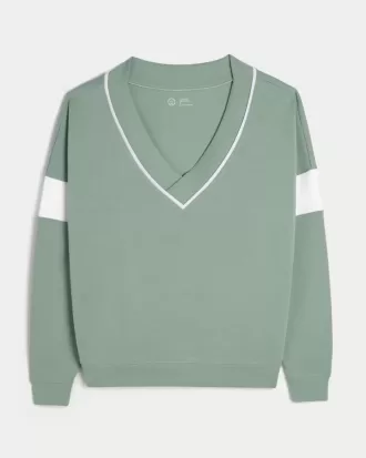 Gilly Hicks Active Cooldown Schulterfreies Top