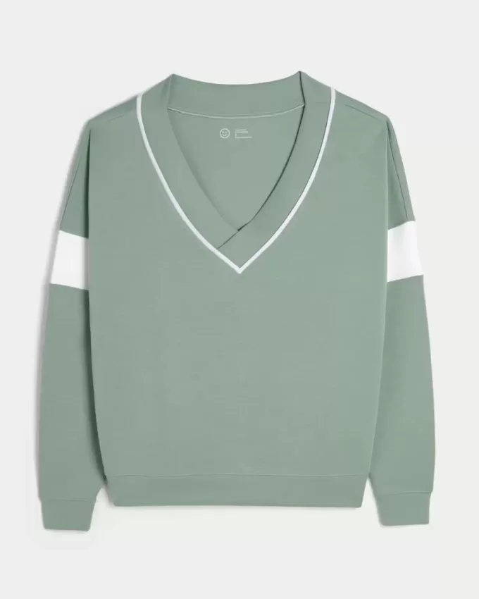 Gilly Hicks Active Cooldown Schulterfreies Top Gilly Hicks Active Cooldown Schulterfreies Top
