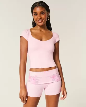 Gilly Hicks Active Foldover Shorty