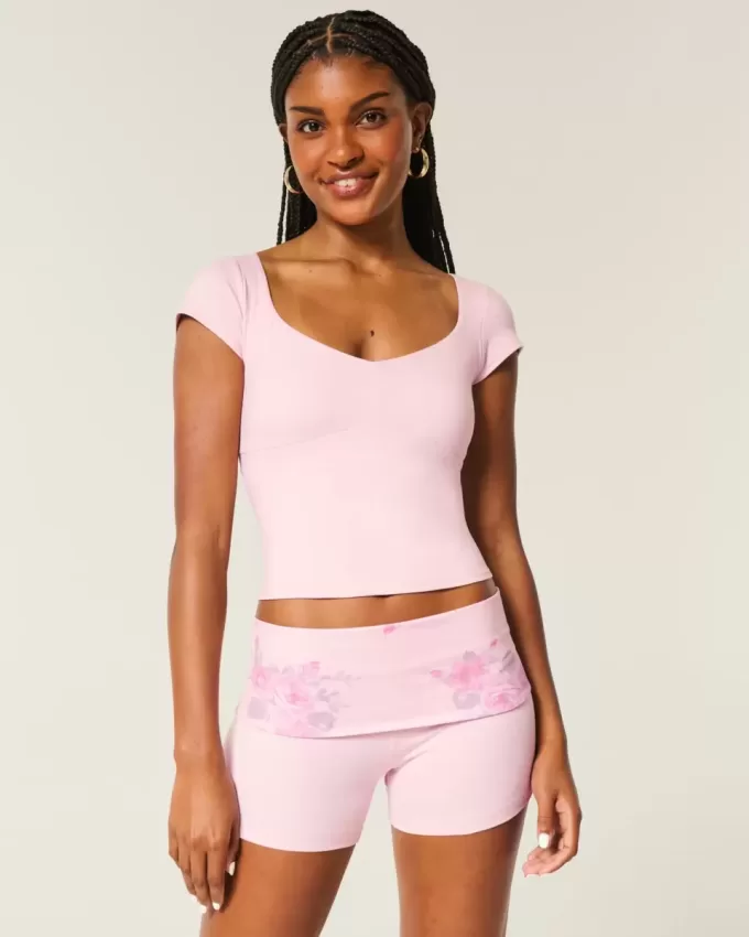 Gilly Hicks Active Foldover Shorty