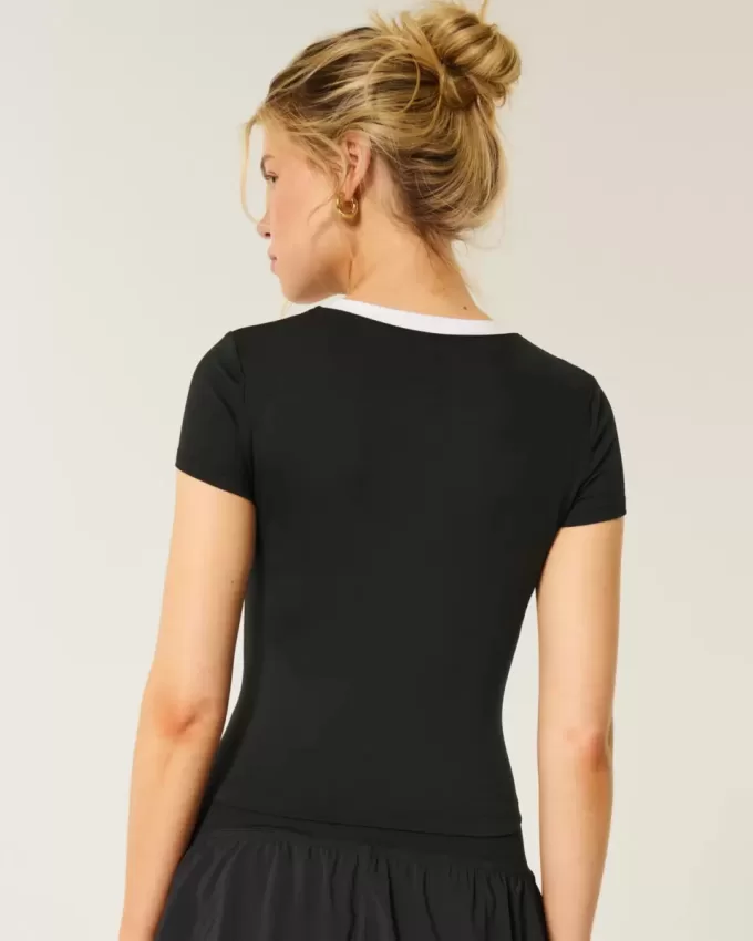 Gilly Hicks Active Graphic Baby-T-Shirt Gilly Hicks Active Graphic Baby-T-Shirt
