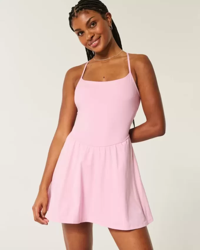 Gilly Hicks Active Kleid mit Riemchenrücken
