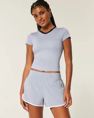 Gilly Hicks Active Laufshorts mit Zierstreifen