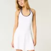 Gilly Hicks Active – Plissiertes Neckholder-Kleid