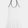 Gilly Hicks Active – Plissiertes Neckholder-Kleid