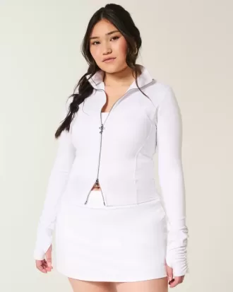 Gilly Hicks Active Recharge Bow Doppelreißverschlussjacke