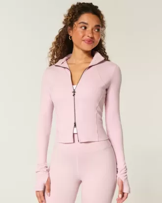 Gilly Hicks Active Recharge Bow Doppelreißverschlussjacke