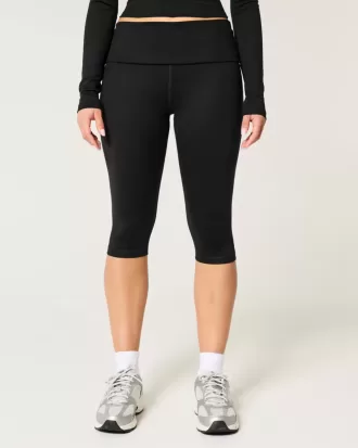 Gilly Hicks Active Recharge Caprihose mit umgeschlagener Taille