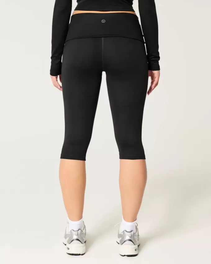 Gilly Hicks Active Recharge Caprihose mit umgeschlagener Taille