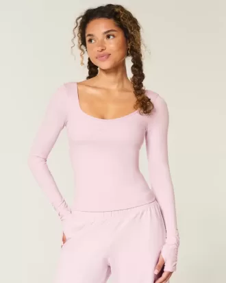 Gilly Hicks Active Recharge Cinch Sweetheart-Oberteil