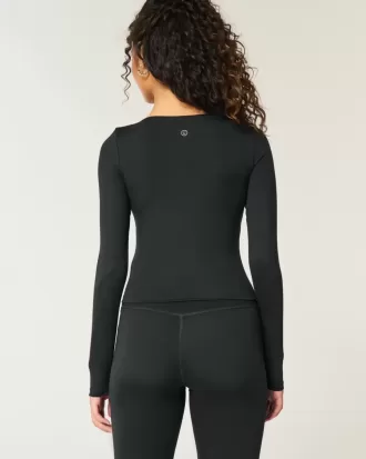 Gilly Hicks Active Recharge – Gerüschtes Sweetheart-Top