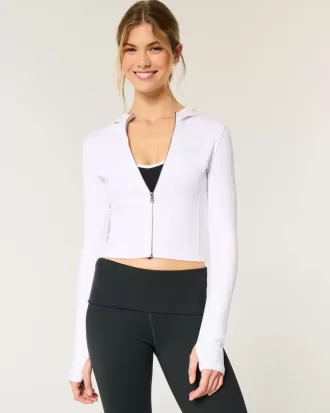Gilly Hicks Active Recharge Kapuzenjacke mit Reißverschluss