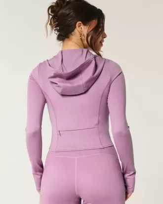 Gilly Hicks Active Recharge Kapuzenjacke mit Reißverschluss