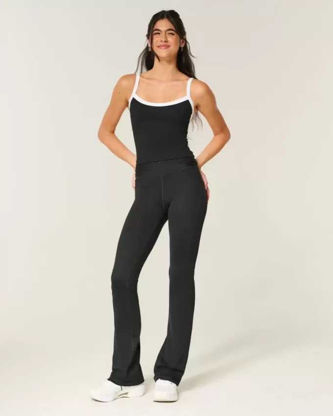 Gilly Hicks Active Recharge Stiefel-Leggings mit Wickelbund