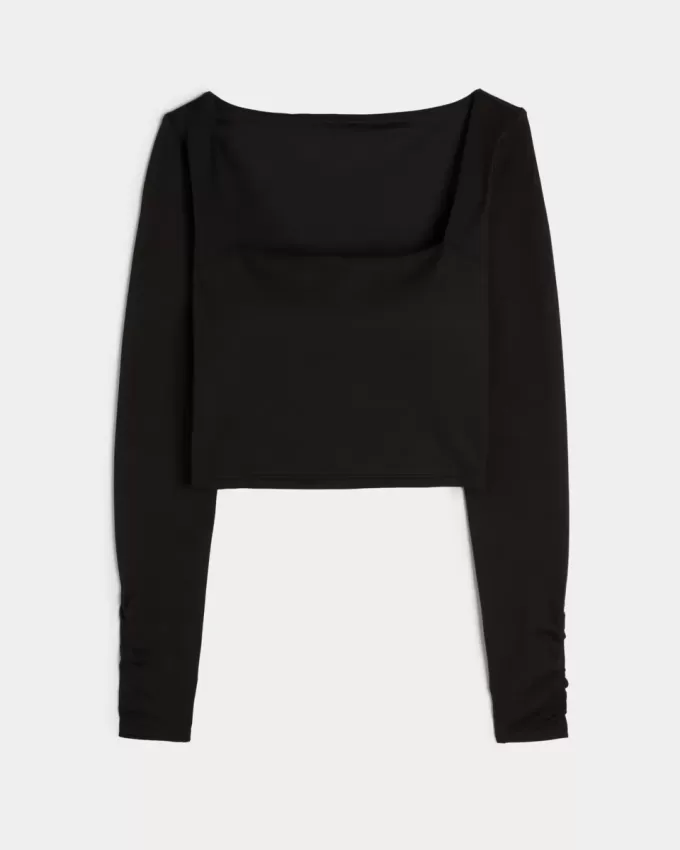 Gilly Hicks Active Recharge Top mit eckigem Ausschnitt Gilly Hicks Active Recharge Top mit eckigem Ausschnitt
