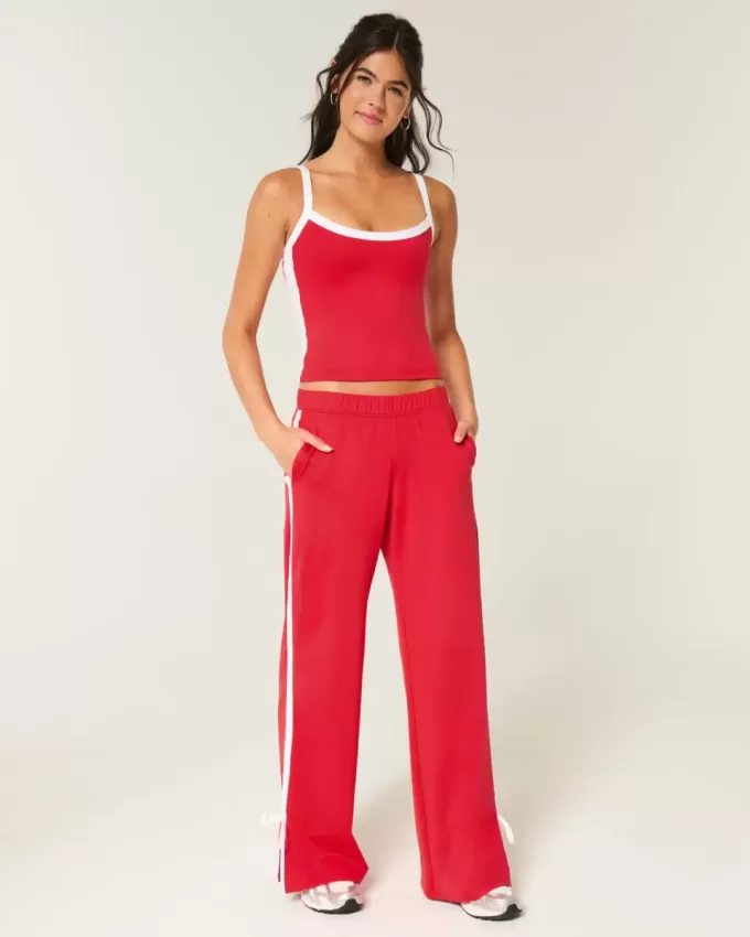 Gilly Hicks – Aktive Baggy-Hose mit seitlicher Schleife