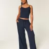 Gilly Hicks – Bequeme Baggy-Hose mit Waffelmuster Gilly Hicks – Bequeme Baggy-Hose mit Waffelmuster