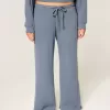 Gilly Hicks – Bequeme Baggy-Hose mit Waffelmuster