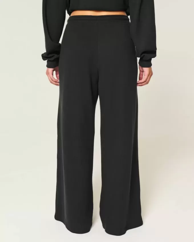 Gilly Hicks – Bequeme Baggy-Hose mit Waffelmuster
