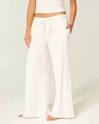 Gilly Hicks – Bequeme Baggy-Hose mit Waffelmuster