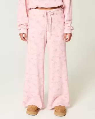 Gilly Hicks – Bequeme Baggy-Hose mit Waffelmuster