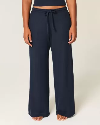 Gilly Hicks – Bequeme Baggy-Hose mit Waffelmuster