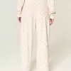 Gilly Hicks – Bequeme Baggy-Hose mit Waffelmuster