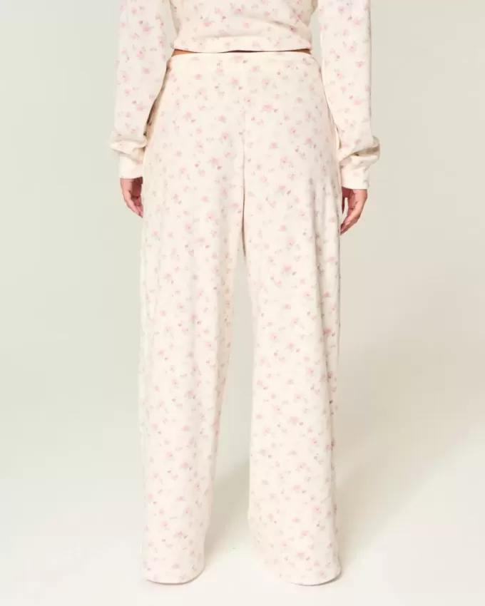 Gilly Hicks – Bequeme Baggy-Hose mit Waffelmuster